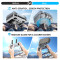 DJI RC 2 Remote 3-IN-1 Sunhood, Joysticks Screen Protector, Anti-Scratch Cover for Mini 5 Pro, Air 3S, Mini 4 Pro, Mini 3 Pro