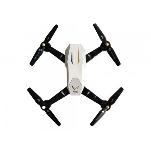 Electrobotic Garuda White Toy Drone Made in India HD 1080P Camera  + 720P FPV Dual Camera with Remote, Flying Position Locking