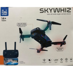 Skywhiz Drone Brushless Motor Ultra HD Wide Angle HD Camera,  Position Locking, Made in India Drone (160Grams)