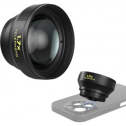 Freewell 1.7x Telephoto Lens with 17mm Mount for Portraits, Wildlife & Interview (iPhone & Samsung)