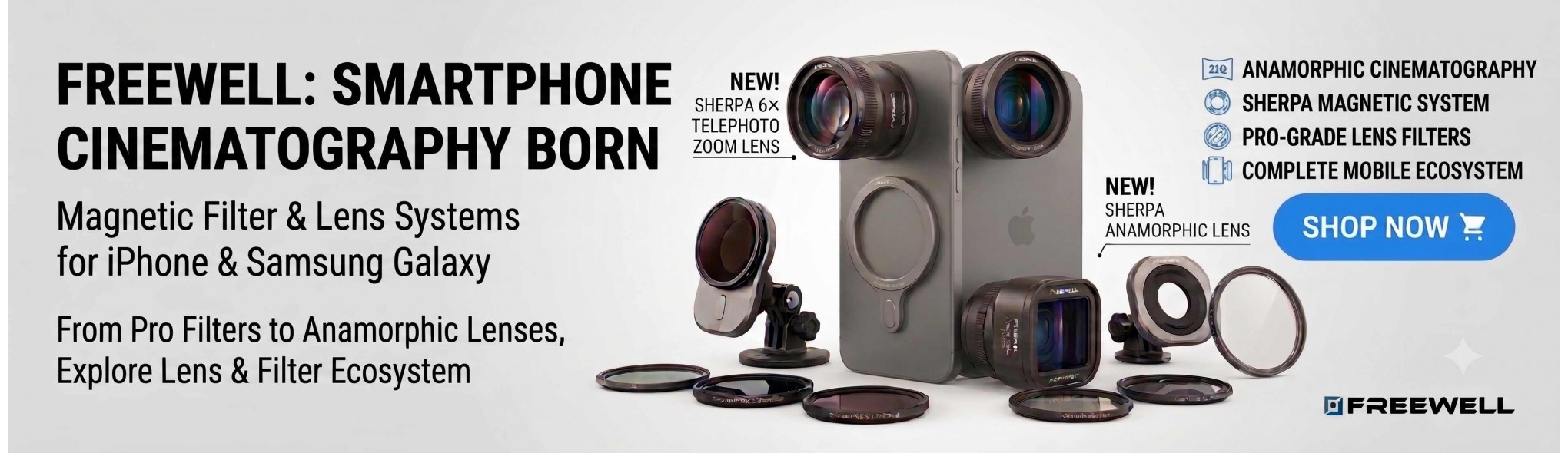 Freewell iPhone Lens Filters