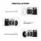Freewell Fuji X100VI X100V 2-in-1 Wide Angle & Macro Lens Silver