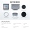 Freewell Fuji X100VI X100V 2-in-1 Wide Angle & Macro Lens Silver