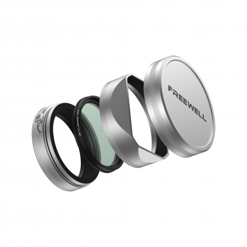 Freewell Fuji X100 Series Filter Kit with Lens Hood Silver