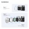 Freewell Fuji X100 Series Filter Kit with Lens Hood Silver