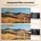 Freewell Real Lens Hood for Ricoh GRIV with Magnetic CPL, UV & Glow Mist 1/4 Filters (3 filter Pack)