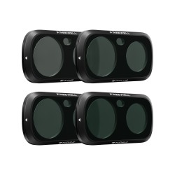 Freewell Insta360 Luna Ultra Standard Day Filters 4 Pack Black (ND8, ND16, ND32, ND64)