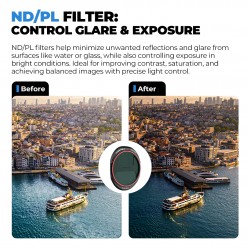 Freewell Mavic 4 Pro Filters Bright day 4 Pack (ND8/PL, ND16/PL, ND32/PL, ND64/PL)