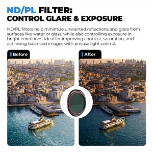 Freewell Mavic 4 Pro Filters Bright day 4 Pack (ND8/PL, ND16/PL, ND32/PL, ND64/PL)