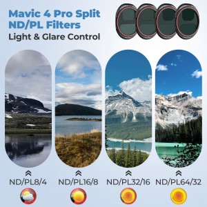 Freewell Mavic 4 Pro Filters All Day 8 Pack