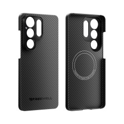 Freewell Filmmaker Case for Samsung S26 Ultra with 17mm Lens Mount, Kevlar Armor 5 Stronger Than Steel - Black 