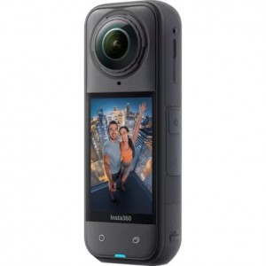 Insta360 X5 8K Camera, AI Auto Editing, Low Light, Replaceable Lens, 3-Hour Battery, Built-in Wind Guard, Stabilization, Triple AI Chip