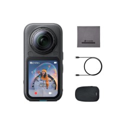 Insta360 X6 Camera, Triple AI Chip, Low Light, Replaceable Lens