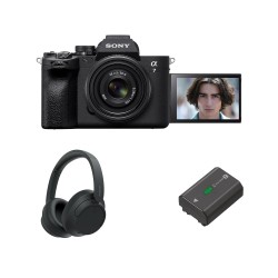 Sony Alpha A7M4K Full Frame Mirrorless Camera with 28-70mm Lens ILCE-7M4K Free Sony Extra Battery, Sony Headphone, Sony BC-QZ1 Charger