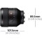 Sony E Mount FE 85mm F1.4 Full-Frame Lens G Master (SEL85F14GM)