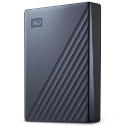 Western Digital WD 5TB My Passport Ultra Portable Hard Disk, USB-C Fast Data Transfer, Automatic Backup, Password Protection, Compatible Windows & Mac, External HDD-Blue 