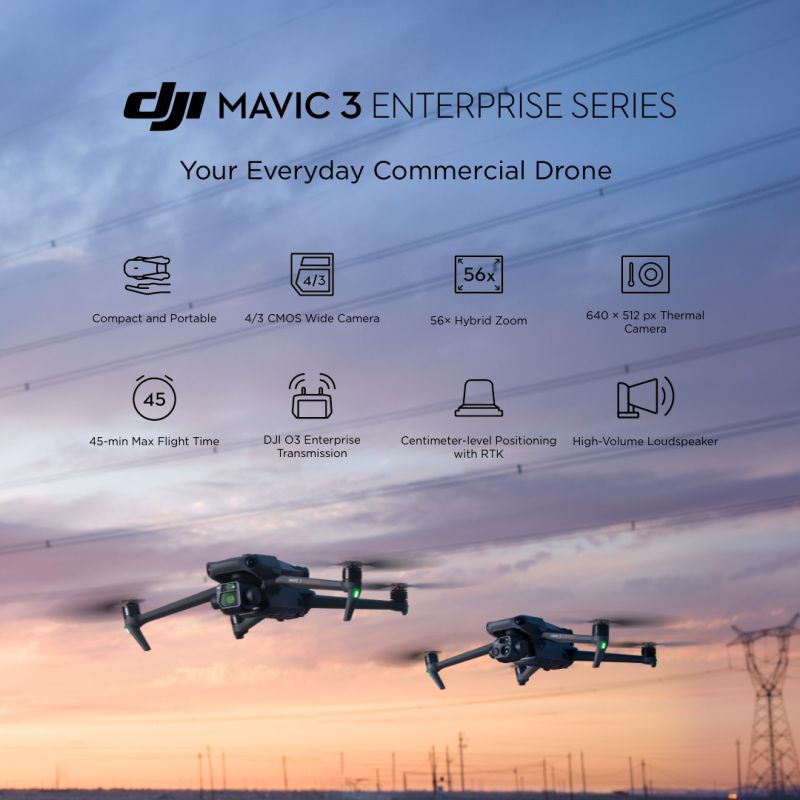 Mavic 3 Enterprise: Built for Mapping